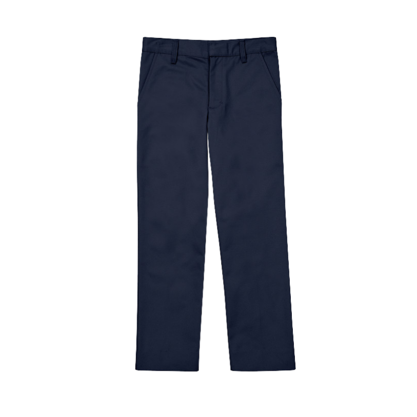 Classroom Male Flat Front Pant in Dark Navy