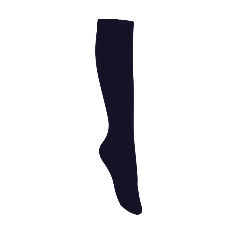 Classroom Female Knee Hi Socks 3 PK in Dark Navy