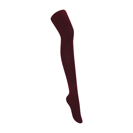 Classroom Female Tights 1 PK in Burgundy