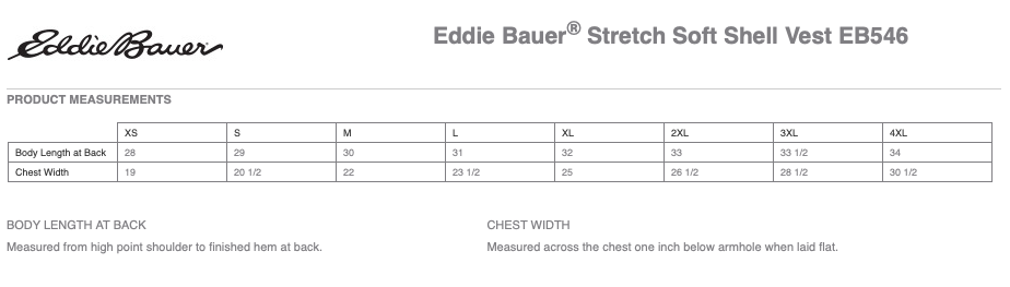 Green Diamond Eddie Bauer Stretch Soft Shell Vest with Embroidered Logo