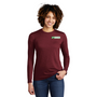 Green Diamond Allmade Tri-Blend Long Sleeve Tee with Horizontal Logo
