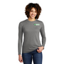 Green Diamond Allmade Tri-Blend Long Sleeve Tee with Horizontal Logo