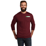 Green Diamond Allmade Tri-Blend Long Sleeve Tee with Horizontal Logo