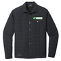 Green Diamond Eddie Bauer Shirt Jacket with Embroidered Logo
