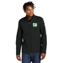 Green Diamond Eddie Bauer Stretch Soft Shell Jacket with Embroidered Logo