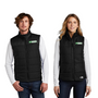 Green Diamond The North Face Everyday Insulated Vest with Horizontal Logo