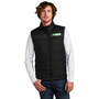 Green Diamond The North Face Everyday Insulated Vest with Horizontal Logo