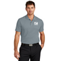 Green Diamond Nike Victory Solid Polo with Embroidered Logo