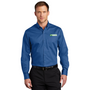 Green Diamond Port Authority SuperPro Twill Shirt with Embroidered Logo