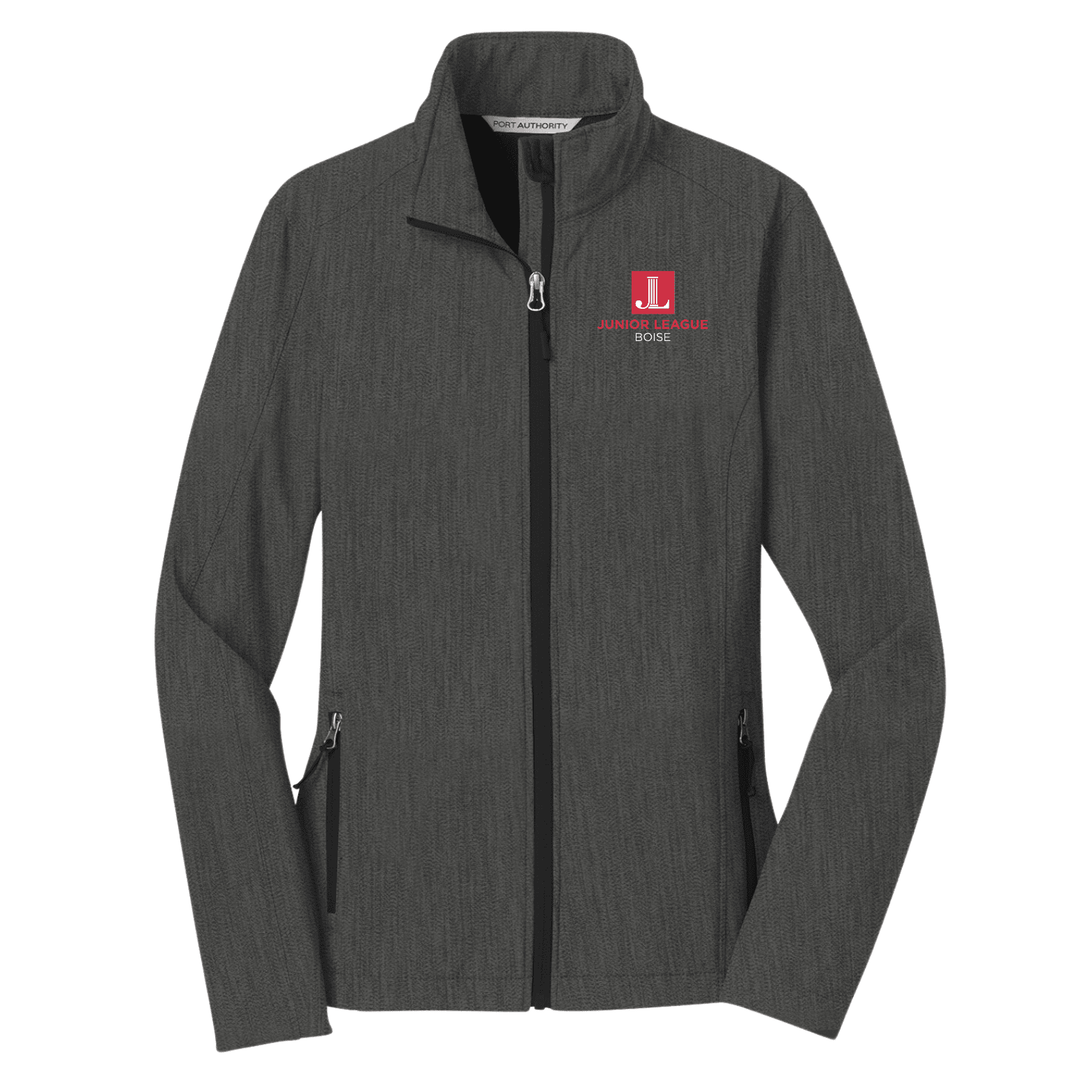 JLB Ladies Core Soft Shell jacket with Embroidered Stacked JLB Logo