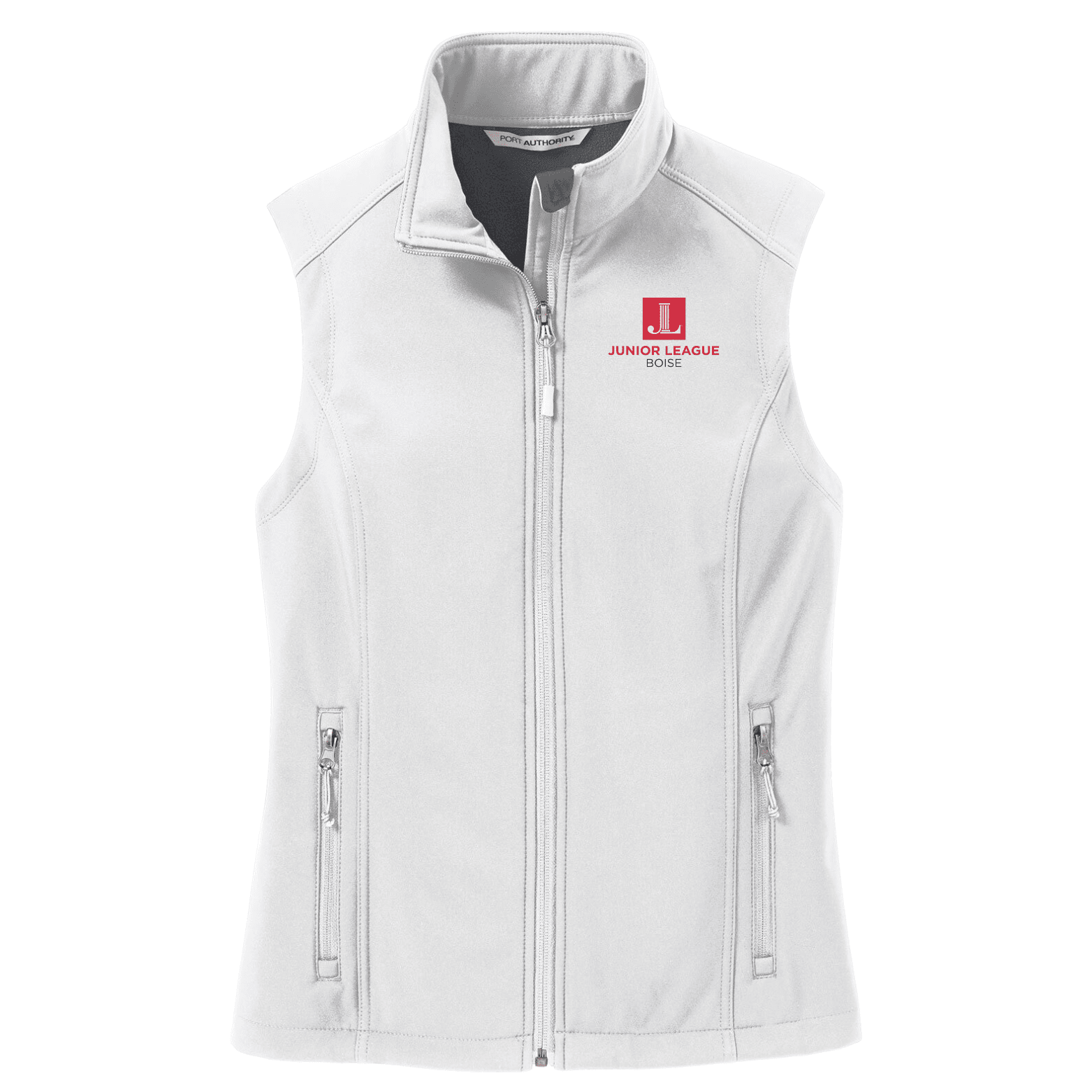 JLB Ladies Softshell Vest with Embroidered Stacked JLB Logo