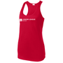 JLB Women's PosiCharge Competitor Racerback Tank with Screen Printed Horizontal JLB Logo