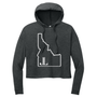 JLB Women’s Perfect Tri Midi Long Sleeve Hoodie with Screen Printed Idaho JLB Logo