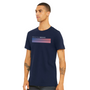 Practice Brave BELLA+CANVAS Unisex Jersey Tee with Fade Logo