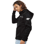 Practice Brave Independent Trading Co. Poly-Tech Full-Zip Hooded Sweatshirt with PB Logo Front and Shield Logo Left Sleeve