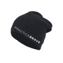 Practice Brave Pacific Headwear Slouchy Beanie with PB Logo on Left Side