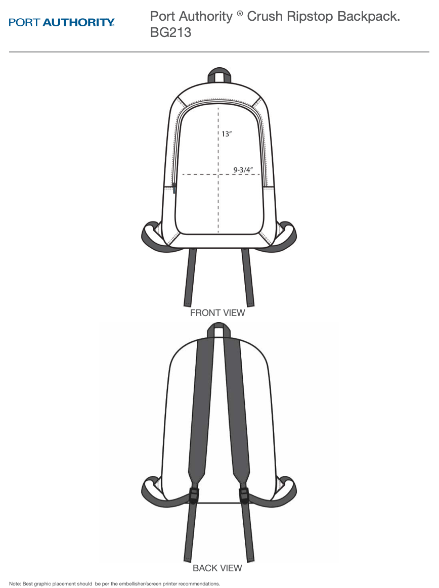 Ballet Idaho Port Authority Crush Ripstop Backpack with Logo