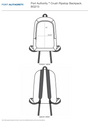 Ballet Idaho Port Authority Crush Ripstop Backpack with Logo
