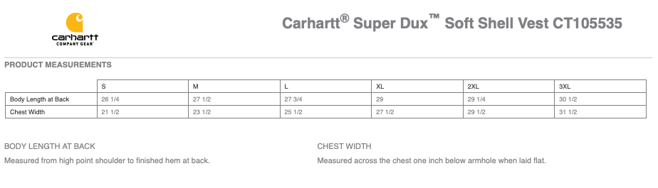 Green Diamond Carhartt Super Dux Soft Shell Vest with Embroidered Logo