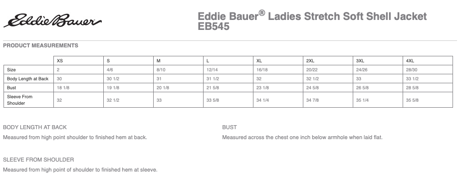 Green Diamond Eddie Bauer Ladies Stretch Soft Shell Jacket with Embroidered Logo