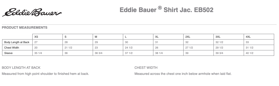 Green Diamond Eddie Bauer Shirt Jacket with Embroidered Logo