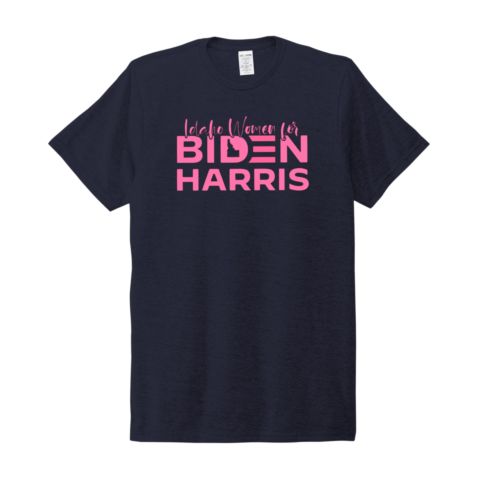 Women for Biden Allmade Relaxed Tri-Blend Tee with Screen Printed Logo
