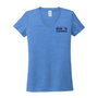 Women for Biden Allmade Women’s Tri-Blend V-Neck Tee with Screen Printed Logo