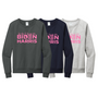 Women for Biden Allmade Unisex Organic French Terry Crewneck with Screen Printed Logo