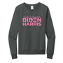 Women for Biden Allmade Unisex Organic French Terry Crewneck with Screen Printed Logo