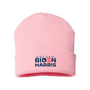 Women for Biden CAP AMERICA USA-Made 12" Cuffed Beanie with Embroidered Logo