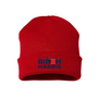 Women for Biden CAP AMERICA USA-Made 12" Cuffed Beanie with Embroidered Logo