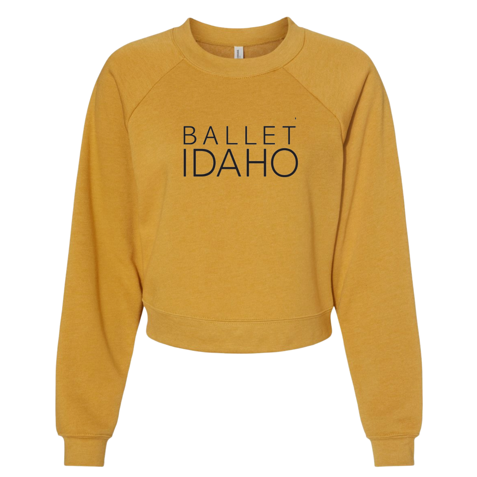 Ballet Idaho BELLA+CANVAS Women’s Raglan Pullover Fleece with Logo