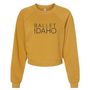 Ballet Idaho BELLA+CANVAS Women’s Raglan Pullover Fleece with Logo