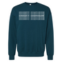 CrossFit BELLA+CANVAS Unisex Fleece Drop Shoulder Crewneck Sweatshirt with Logo