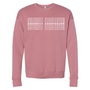 CrossFit BELLA+CANVAS Unisex Fleece Drop Shoulder Crewneck Sweatshirt with Logo