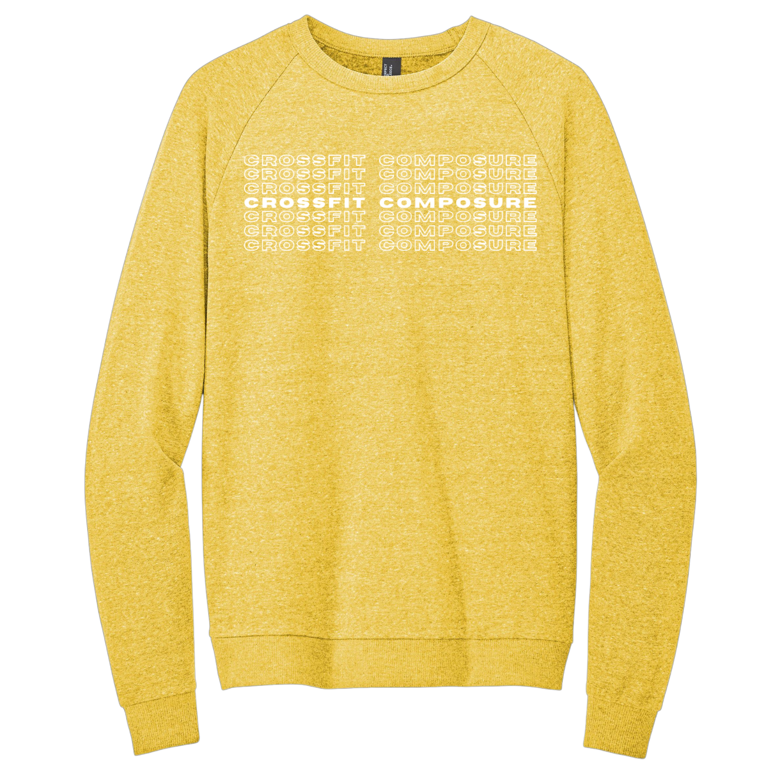 CrossFit District Perfect Tri Fleece Crewneck Sweatshirt with Logo