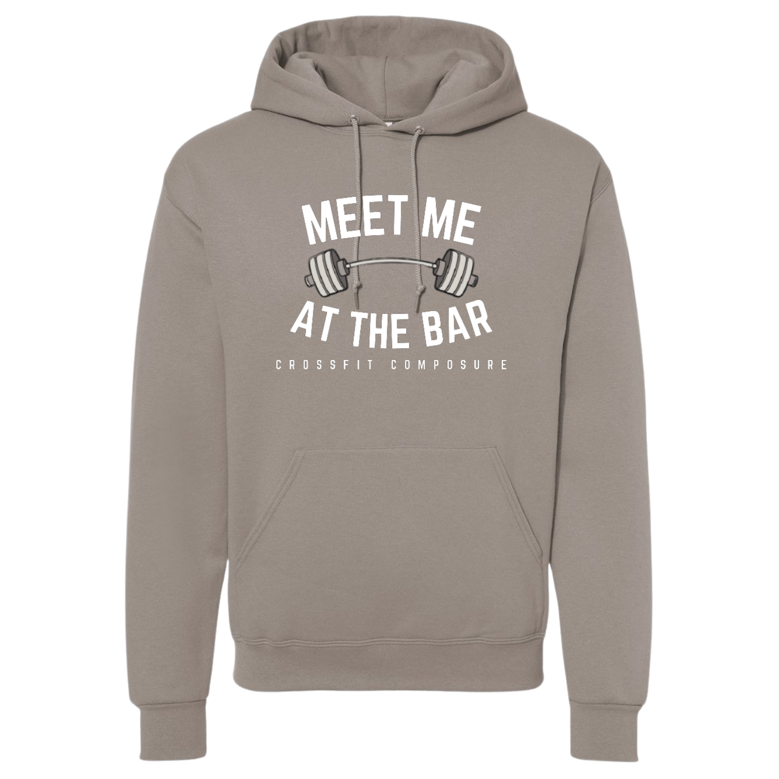 CrossFit JERZEES NuBlend Pullover Hooded Sweatshirt with Logo