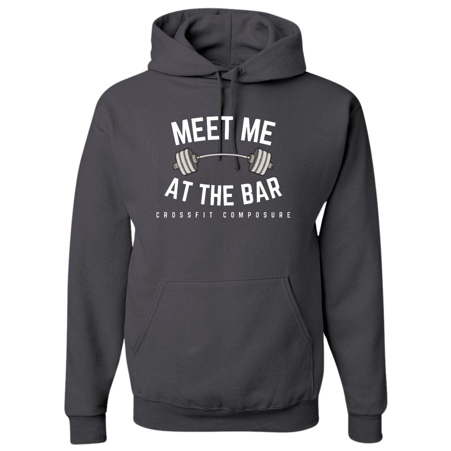 CrossFit JERZEES NuBlend Pullover Hooded Sweatshirt with Logo